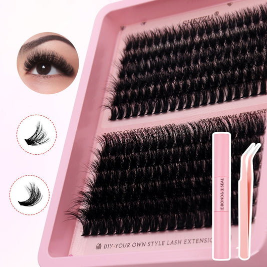 DIY Cluster False Eyelashes