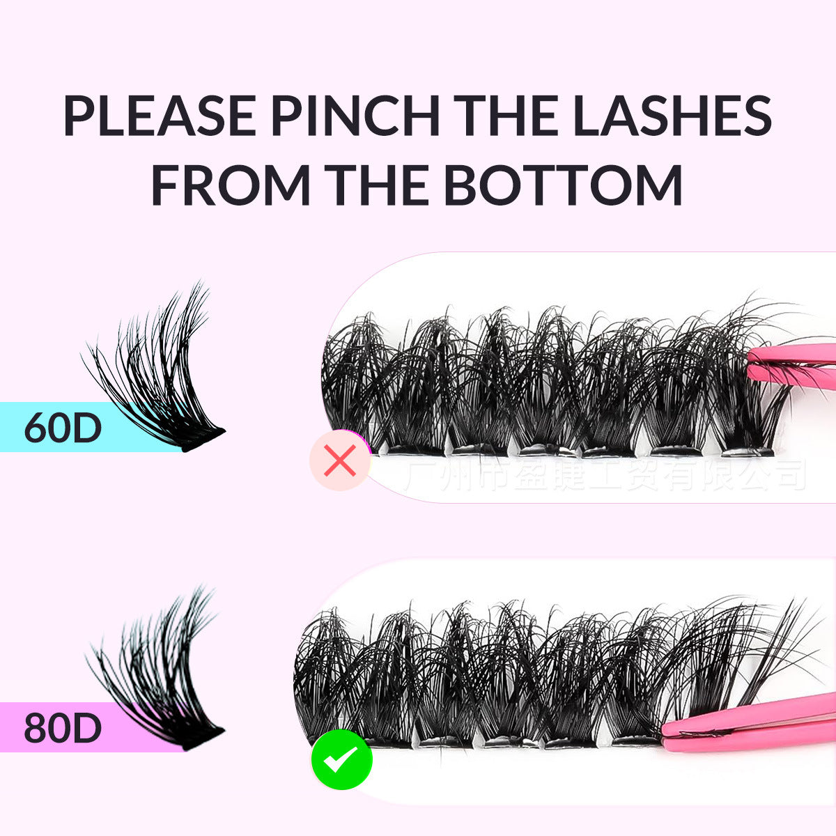 DIY Cluster False Eyelashes